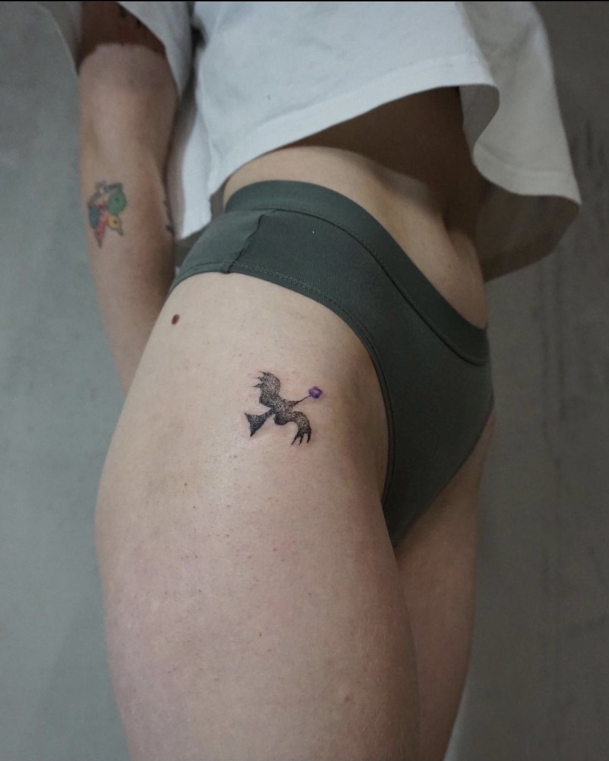 Detail — blackwork